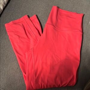 lululemon align lipgloss pink leggings